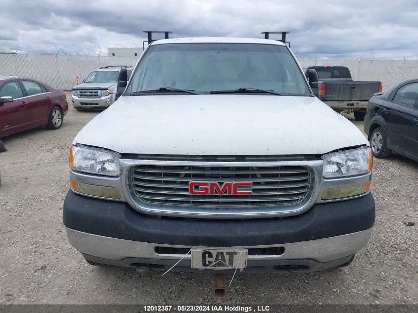 2002 GMC Sierra 2500Hd VIN: 1GTHK29U12E109247 Lot: 12012357