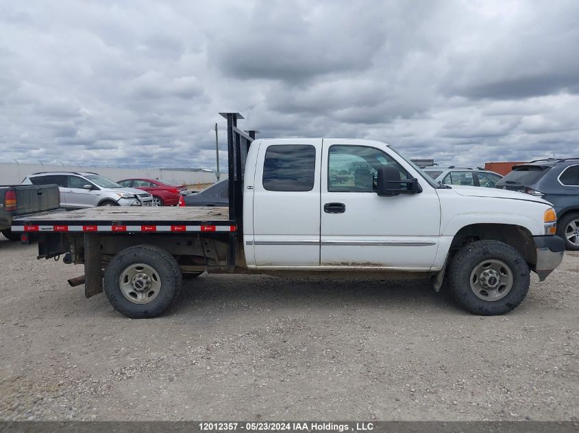 2002 GMC Sierra 2500Hd VIN: 1GTHK29U12E109247 Lot: 12012357