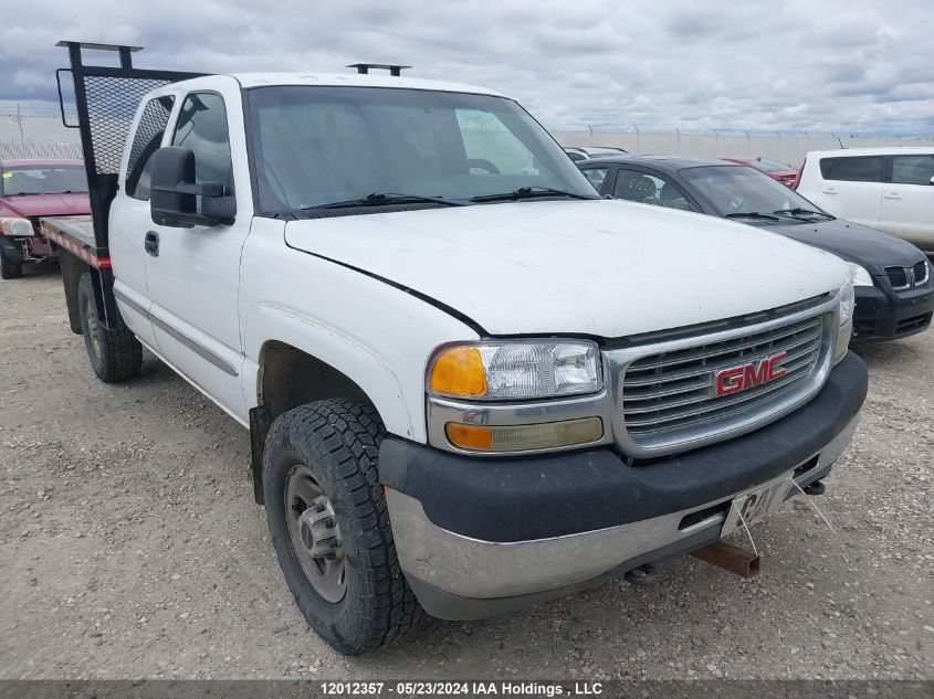 2002 GMC Sierra 2500Hd VIN: 1GTHK29U12E109247 Lot: 12012357