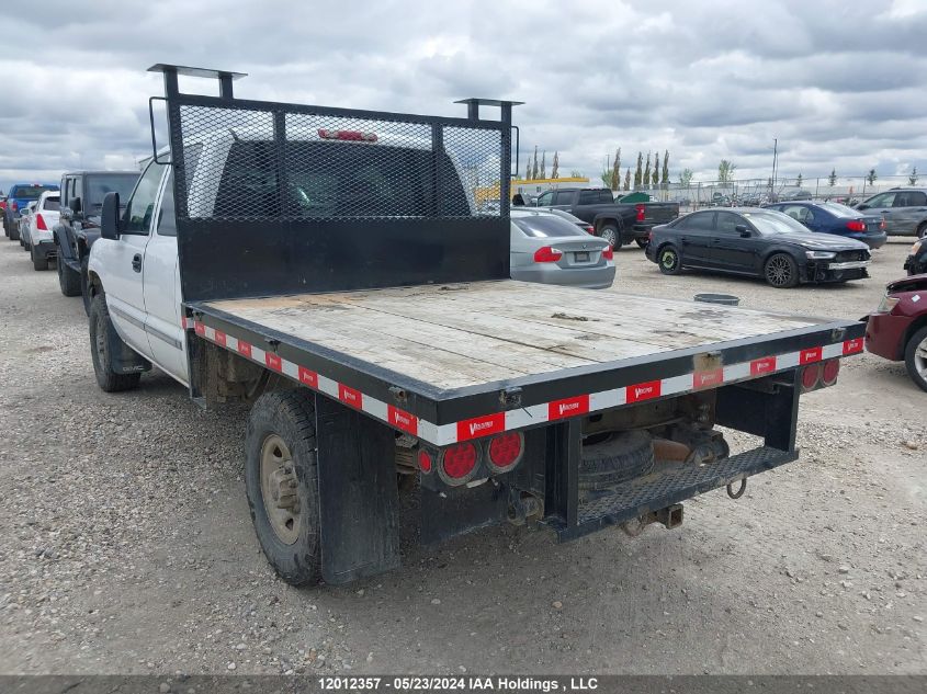 2002 GMC Sierra 2500Hd VIN: 1GTHK29U12E109247 Lot: 12012357