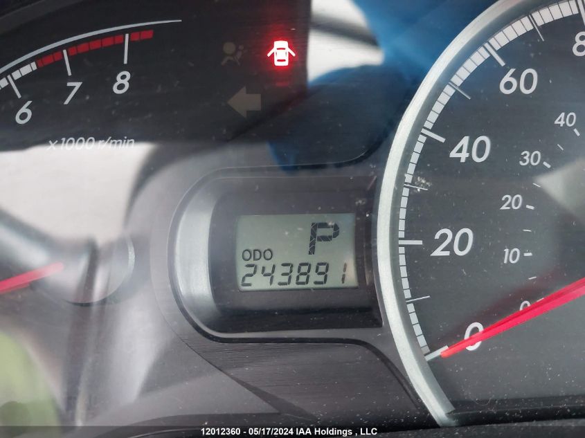 2011 Toyota Sienna Le 8 Passenger VIN: 5TDKK3DC9BS103636 Lot: 12012360