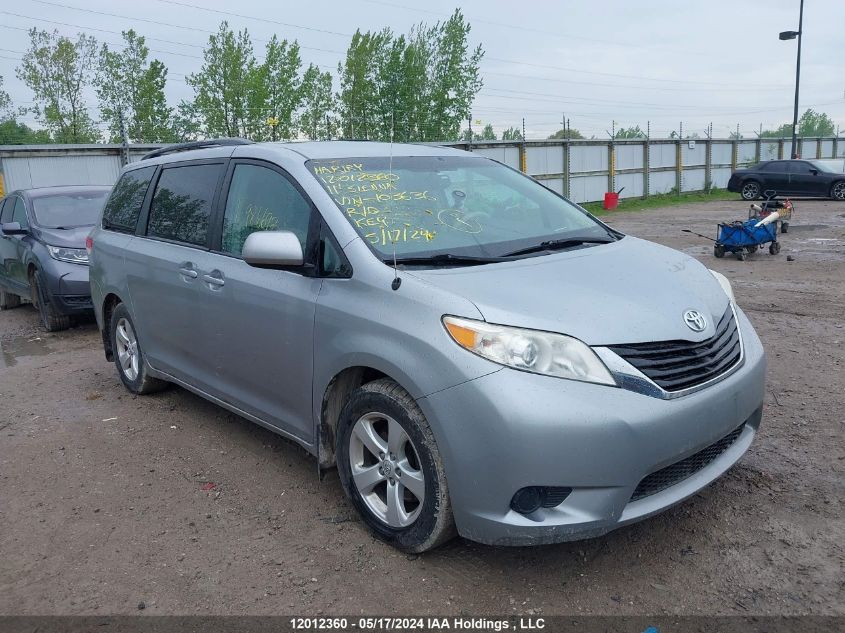 2011 Toyota Sienna Le 8 Passenger VIN: 5TDKK3DC9BS103636 Lot: 12012360