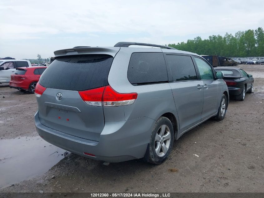 2011 Toyota Sienna Le 8 Passenger VIN: 5TDKK3DC9BS103636 Lot: 12012360