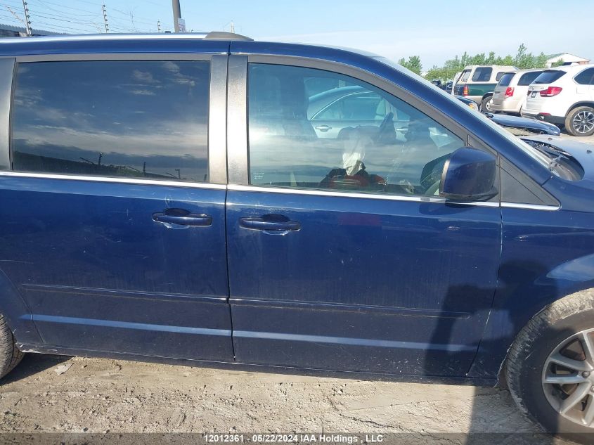 2015 Dodge Grand Caravan Se/Sxt VIN: 2C4RDGBG7FR722367 Lot: 12012361