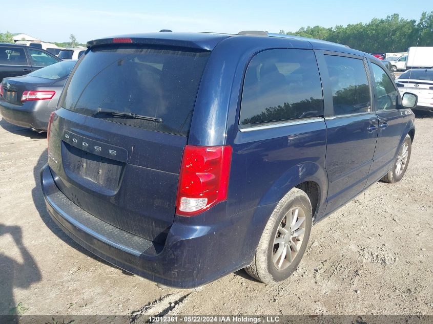 2015 Dodge Grand Caravan Se/Sxt VIN: 2C4RDGBG7FR722367 Lot: 12012361