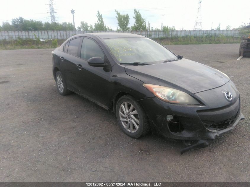 2013 Mazda 3 I VIN: JM1BL1V76D1849223 Lot: 12012362