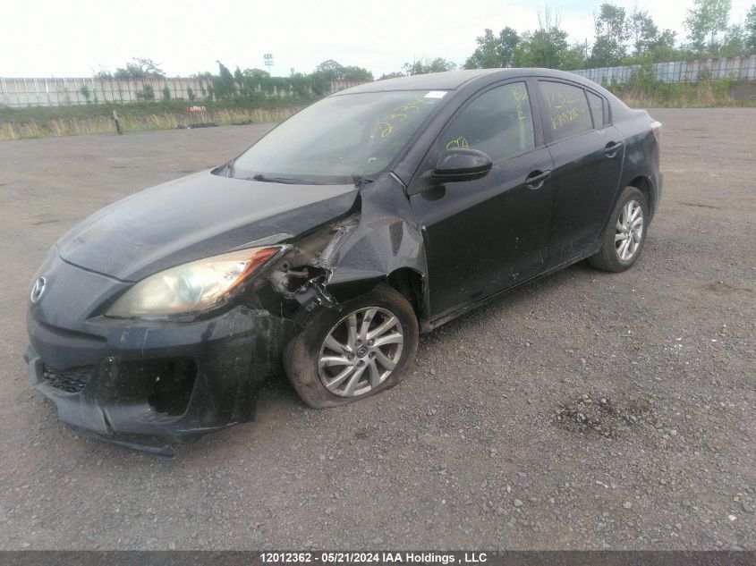 2013 Mazda 3 I VIN: JM1BL1V76D1849223 Lot: 12012362