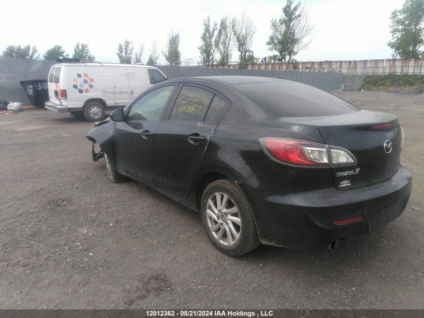 2013 Mazda 3 I VIN: JM1BL1V76D1849223 Lot: 12012362