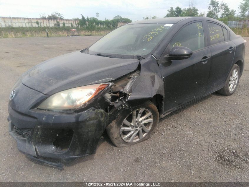 2013 Mazda 3 I VIN: JM1BL1V76D1849223 Lot: 12012362