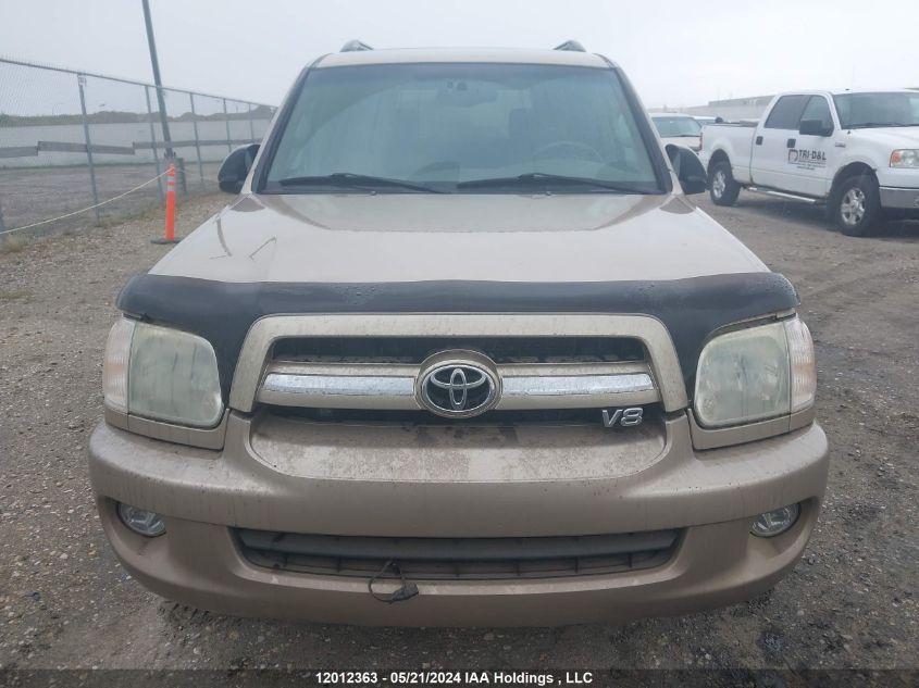 2005 Toyota Sequoia VIN: 5TDBT48A85S236985 Lot: 12012363