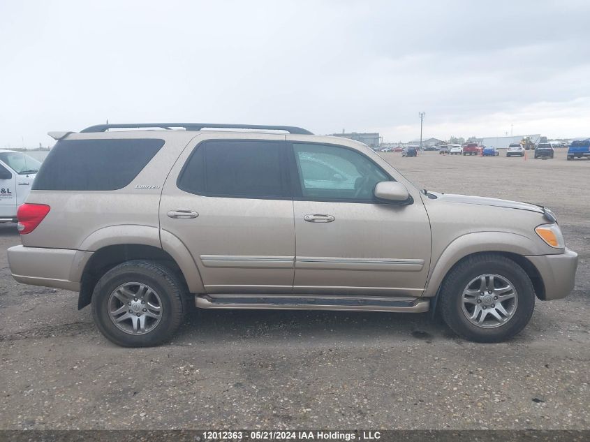 2005 Toyota Sequoia VIN: 5TDBT48A85S236985 Lot: 12012363