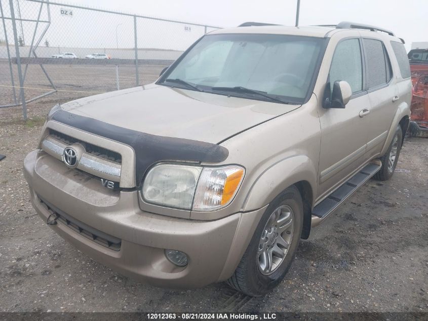 2005 Toyota Sequoia VIN: 5TDBT48A85S236985 Lot: 12012363