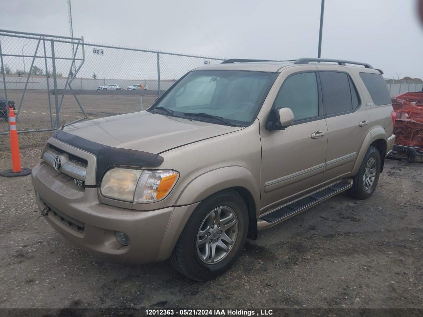 2005 Toyota Sequoia VIN: 5TDBT48A85S236985 Lot: 12012363