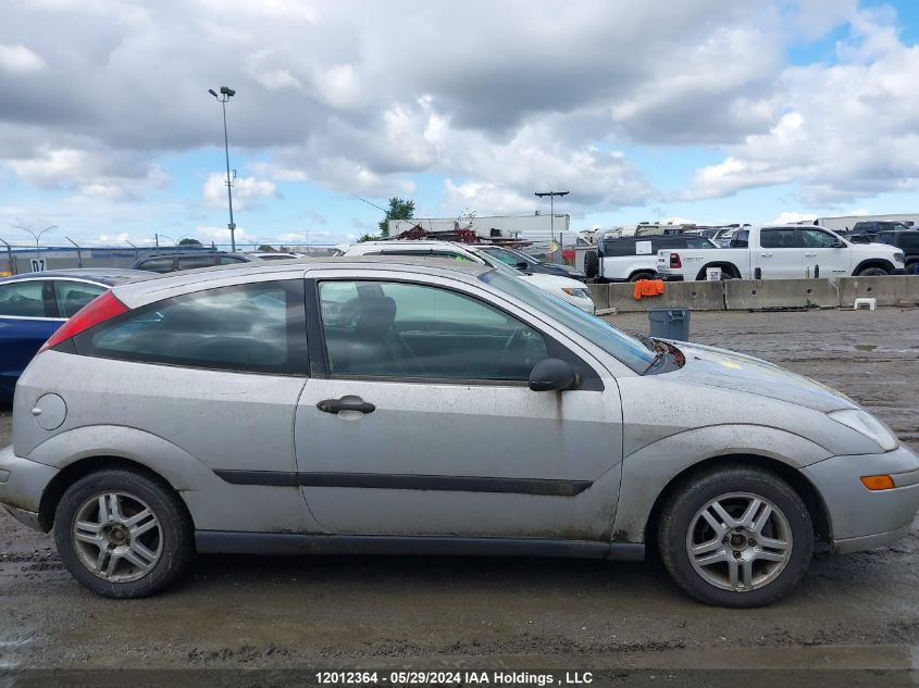 2002 Ford Focus Zx3 VIN: 3FAFP31382R139592 Lot: 12012364