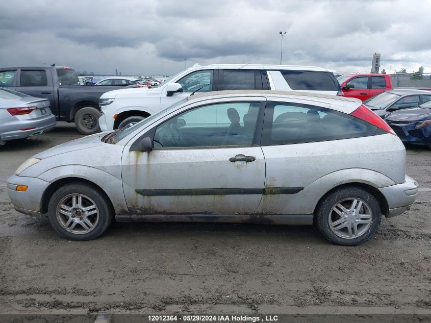 2002 Ford Focus Zx3 VIN: 3FAFP31382R139592 Lot: 12012364