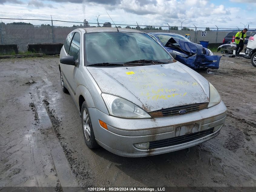 2002 Ford Focus Zx3 VIN: 3FAFP31382R139592 Lot: 12012364