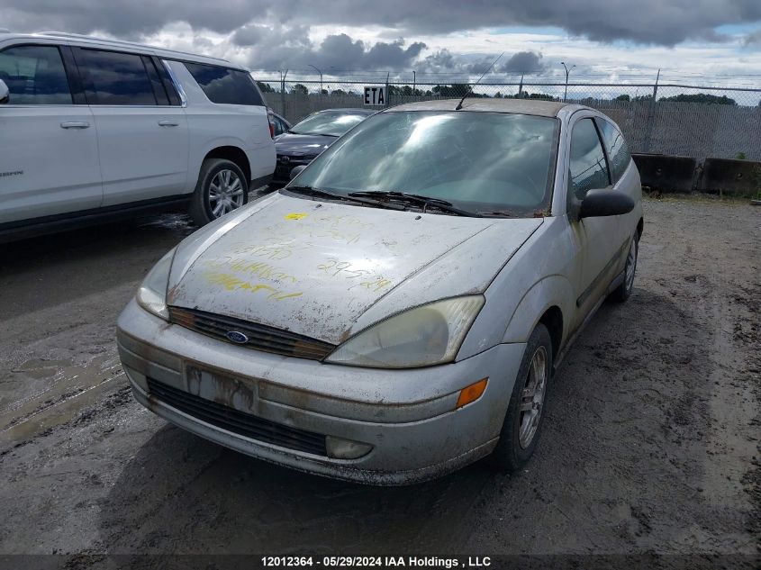 2002 Ford Focus Zx3 VIN: 3FAFP31382R139592 Lot: 12012364