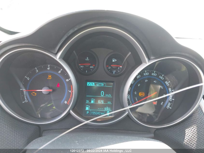 2013 Chevrolet Cruze Lt VIN: 1G1PE5SB4D7232277 Lot: 12012372