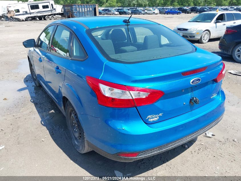 2013 Ford Focus Se VIN: 1FADP3F23DL273564 Lot: 12012373