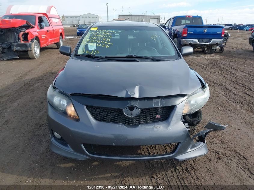 2010 Toyota Corolla Le VIN: 2T1BU4EE1AC382183 Lot: 12012390