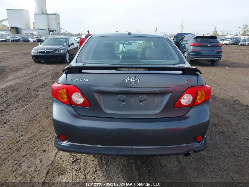 2010 Toyota Corolla Le VIN: 2T1BU4EE1AC382183 Lot: 12012390