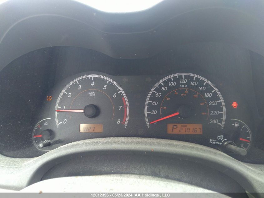 2009 Toyota Corolla S/Le/Xle VIN: 2T1BU40E99C083043 Lot: 12012396