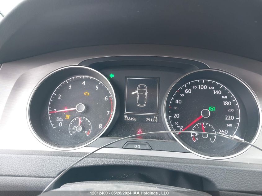 2015 Volkswagen Golf VIN: 3VW217AU3FM081952 Lot: 12012400