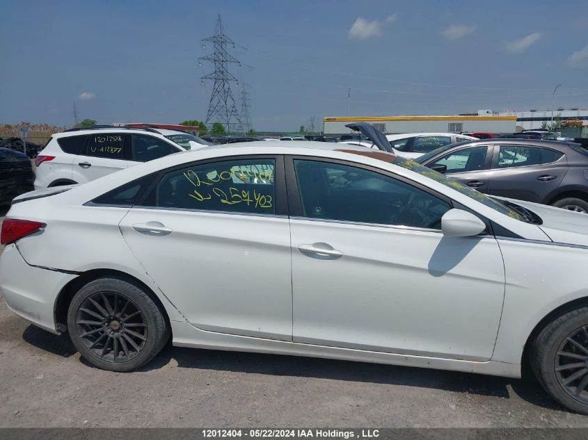 2011 Hyundai Sonata Gls VIN: 5NPEB4AC3BH257403 Lot: 12012404