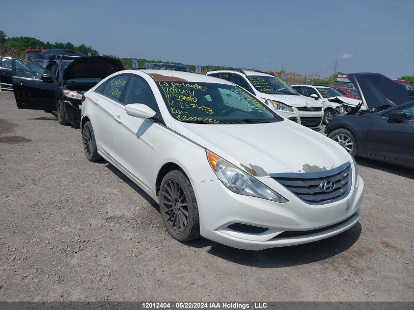 2011 Hyundai Sonata Gls VIN: 5NPEB4AC3BH257403 Lot: 12012404