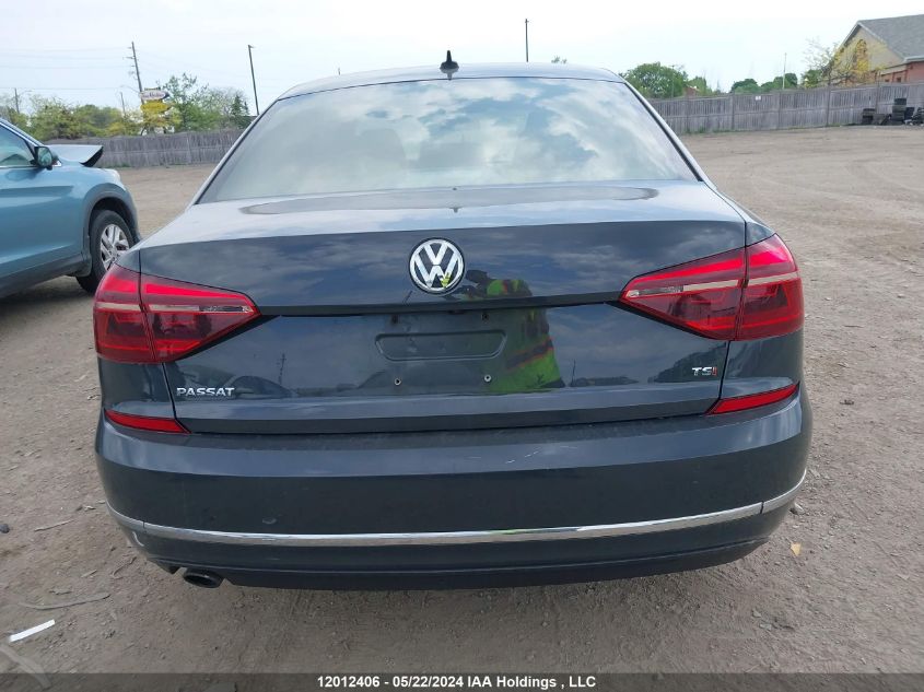 2018 Volkswagen Passat VIN: 1VWAA7A33JC031467 Lot: 12012406