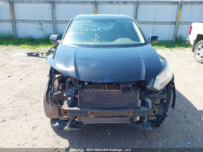 2016 Honda Hr-V Lx VIN: 3CZRU6H38GM101558 Lot: 12012413