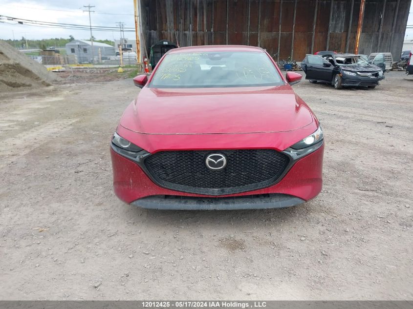 2022 Mazda Mazda3 Sport VIN: JM1BPALL8N1509383 Lot: 12012425