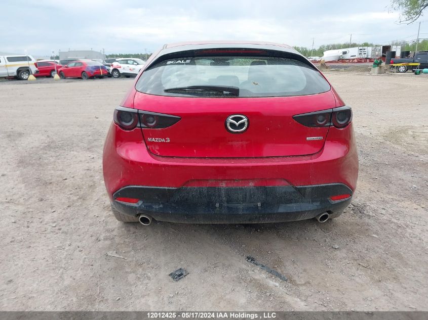 2022 Mazda Mazda3 Sport VIN: JM1BPALL8N1509383 Lot: 12012425