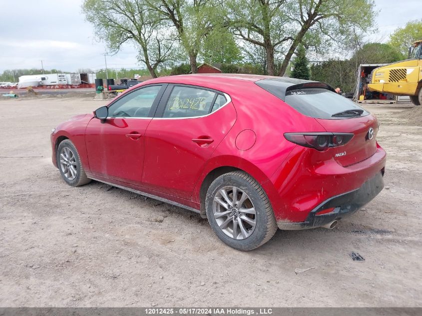 2022 Mazda Mazda3 Sport VIN: JM1BPALL8N1509383 Lot: 12012425