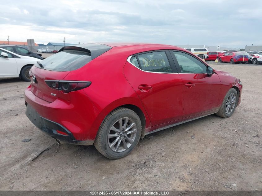 2022 Mazda Mazda3 Sport VIN: JM1BPALL8N1509383 Lot: 12012425