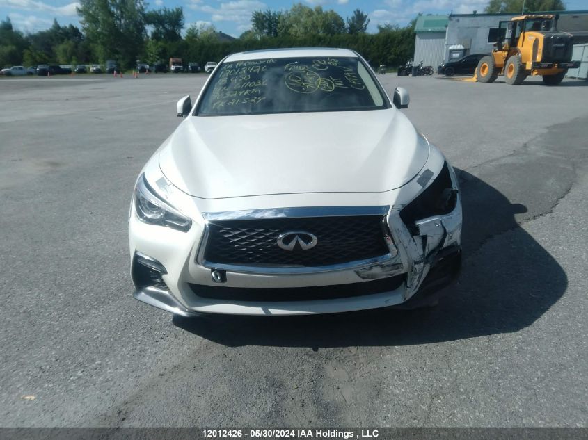 2018 Infiniti Q50 Luxe/Sport VIN: JN1EV7AR3JM611036 Lot: 12012426