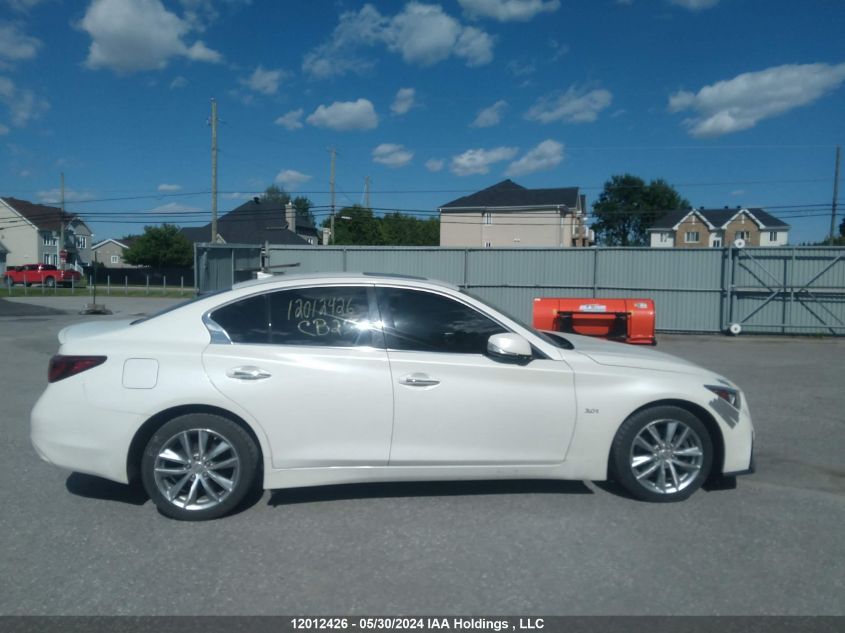 2018 Infiniti Q50 Luxe/Sport VIN: JN1EV7AR3JM611036 Lot: 12012426