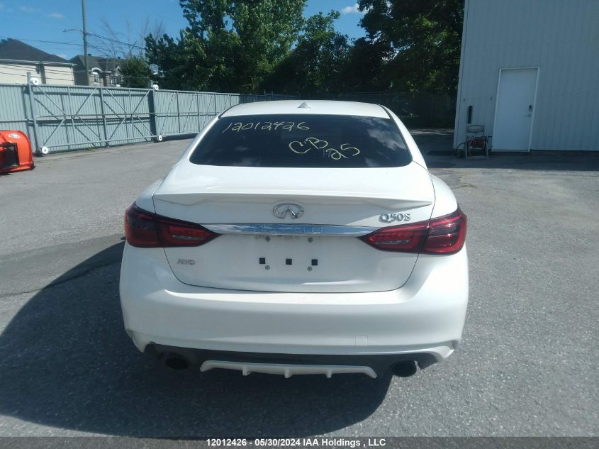 2018 Infiniti Q50 Luxe/Sport VIN: JN1EV7AR3JM611036 Lot: 12012426