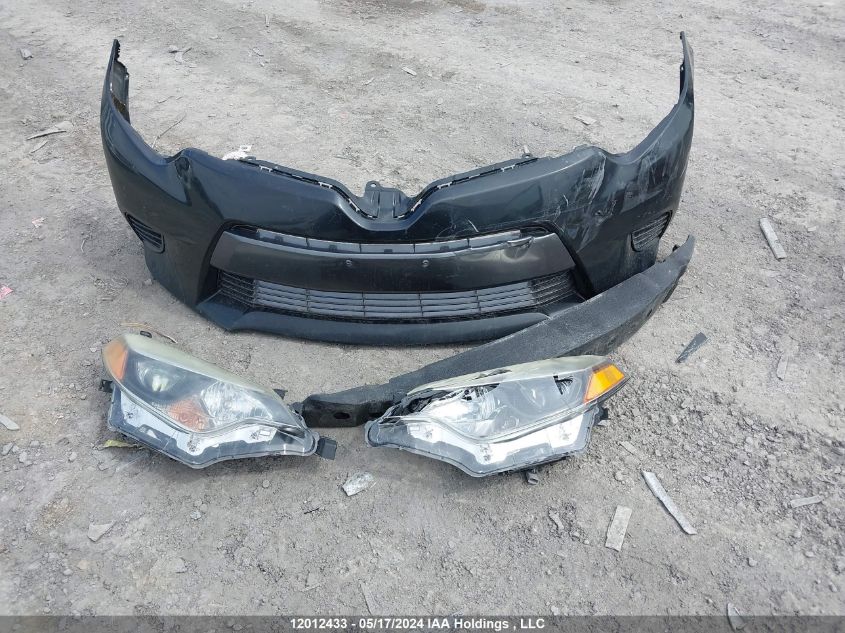 2015 Toyota Corolla Ce/Le/S VIN: 2T1BURHE9FC366166 Lot: 12012433