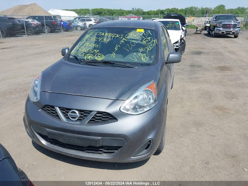 2017 Nissan Micra VIN: 3N1CK3CP1HL266579 Lot: 12012434