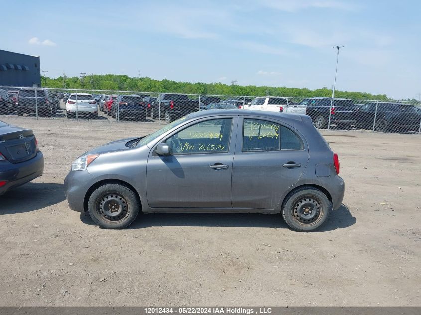 2017 Nissan Micra VIN: 3N1CK3CP1HL266579 Lot: 12012434