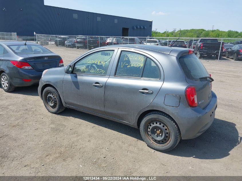 2017 Nissan Micra VIN: 3N1CK3CP1HL266579 Lot: 12012434