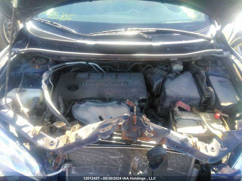 2012 Toyota Corolla Matrix S VIN: 2T1LE4EE2CC021081 Lot: 12012437