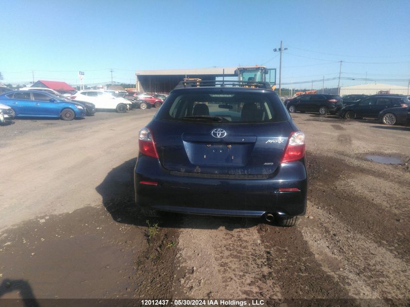 2012 Toyota Corolla Matrix S VIN: 2T1LE4EE2CC021081 Lot: 12012437