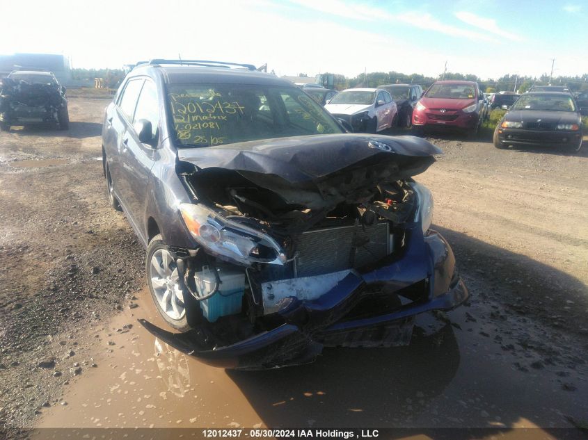 2012 Toyota Corolla Matrix S VIN: 2T1LE4EE2CC021081 Lot: 12012437