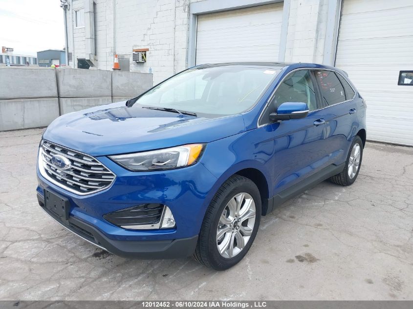 2023 Ford Edge Titanium VIN: 2FMPK4K98PBA05303 Lot: 12012452