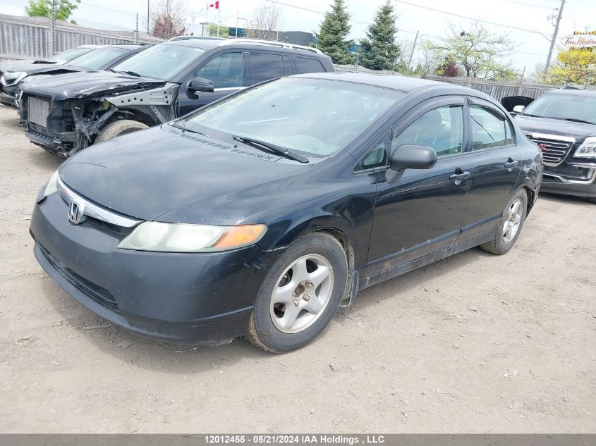 2008 Honda Civic Sdn VIN: 2HGFA16218H112188 Lot: 12012455