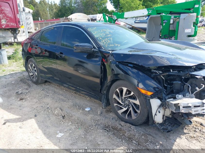 2018 Honda Civic Ex 4Dr VIN: 2HGFC2F83JH028612 Lot: 12012463