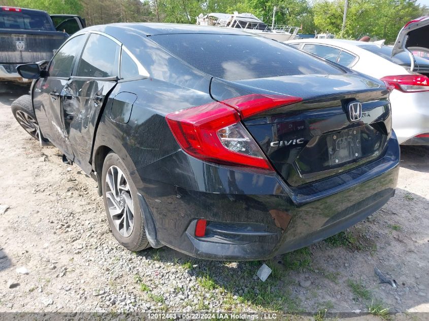 2018 Honda Civic Ex 4Dr VIN: 2HGFC2F83JH028612 Lot: 12012463