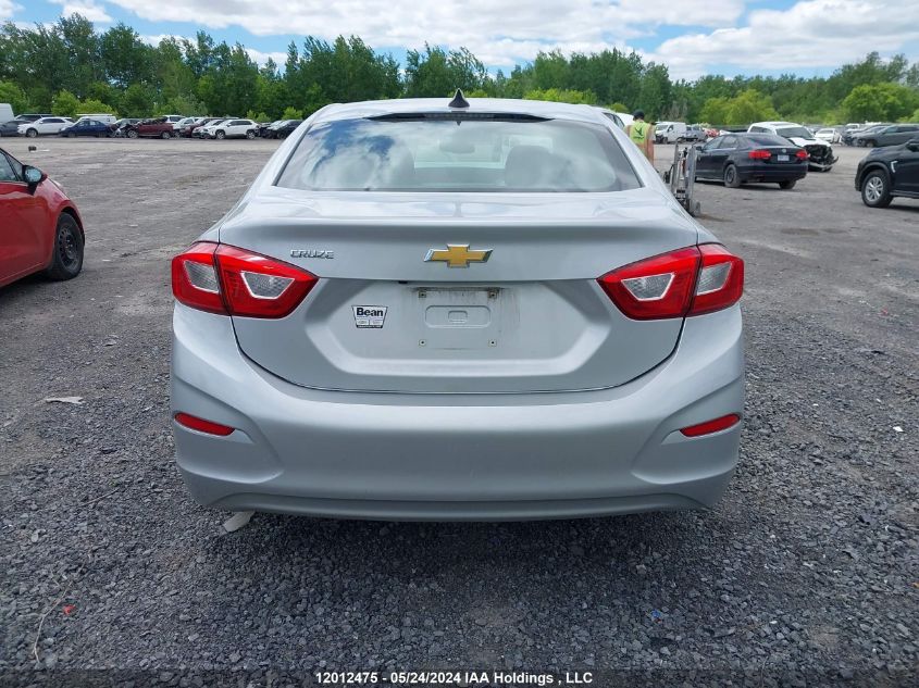 2019 Chevrolet Cruze VIN: 1G1BC5SM1K7127632 Lot: 12012475